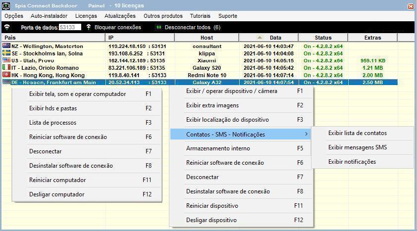 Spia Connect Backdoor