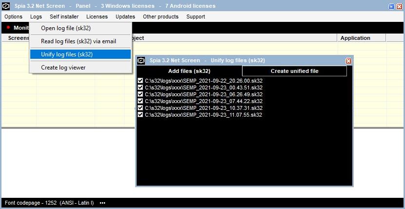 Spia 3.2 Net Screen