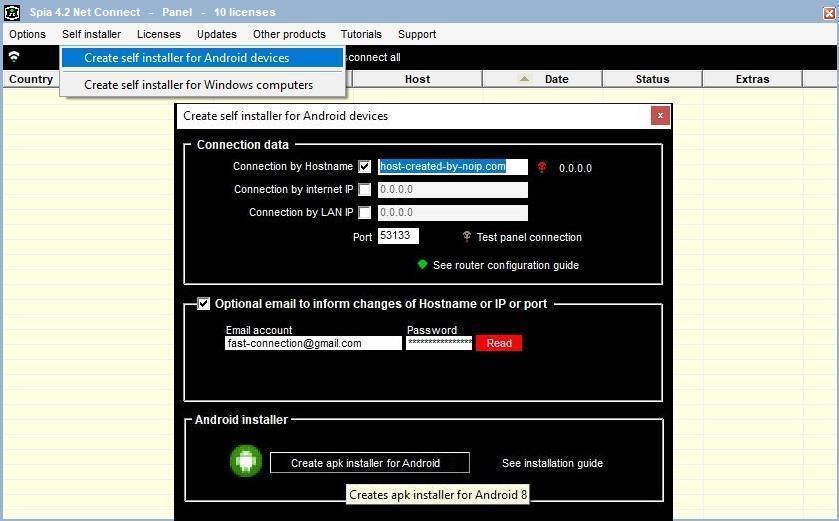 Spia 4.2 Net Connect