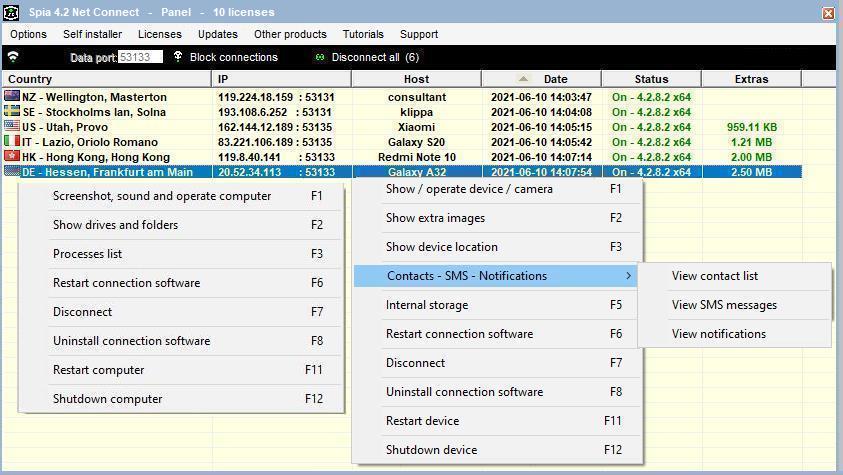 Spia 4.2 Net Connect